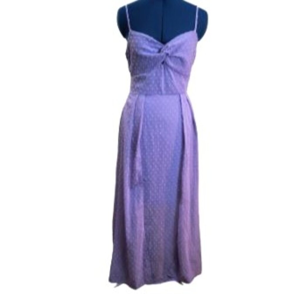 SHEIN Backless Maxi Dress, Double Slit Front, Lined, Size 6, Lavender Purple .